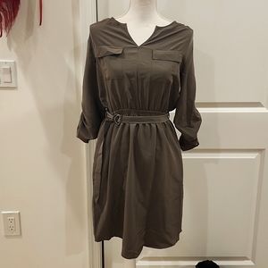 Small/Medium army green dress